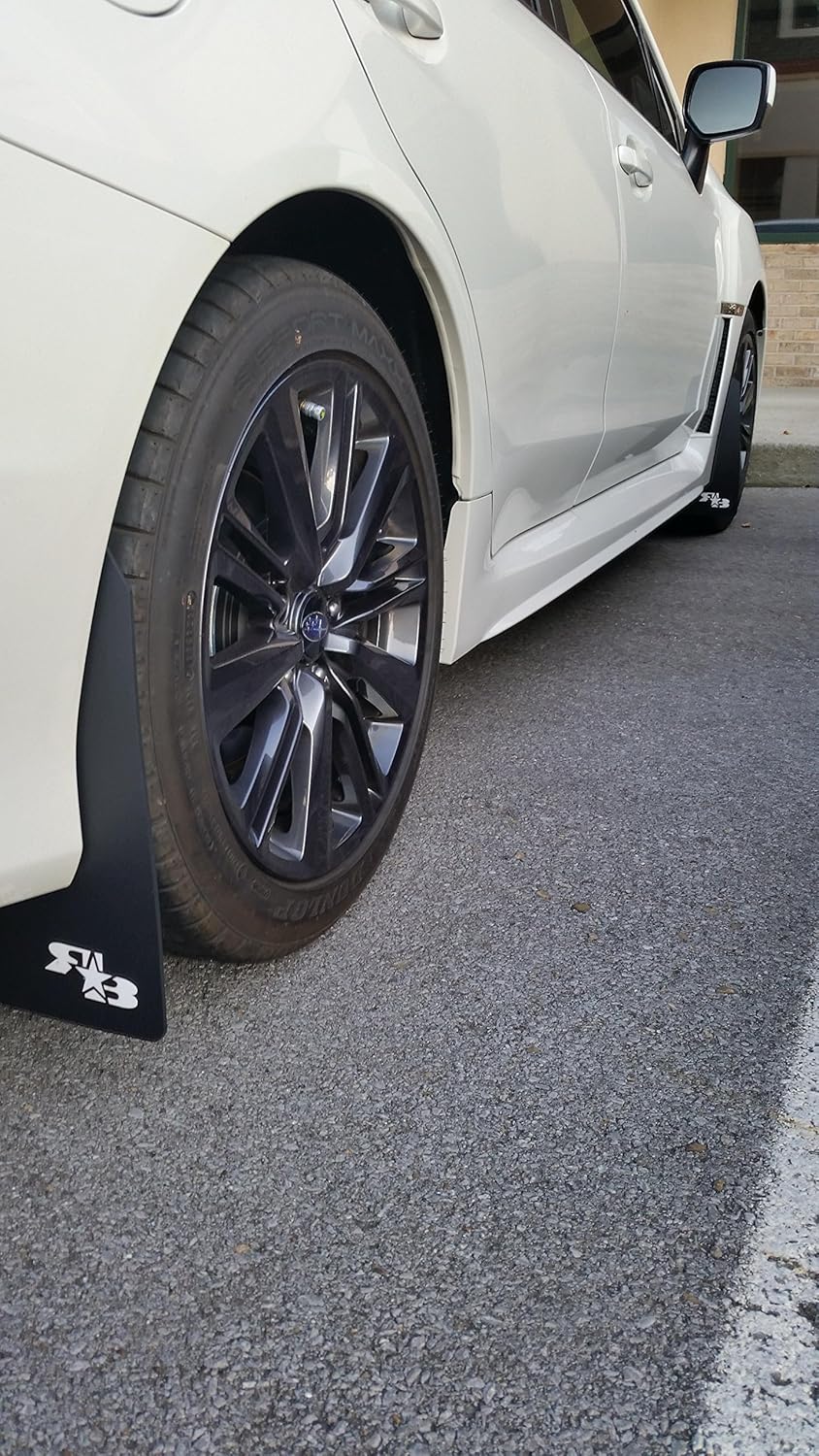 RokBlokz – Salpicaderas para Subaru WRX STI 2015 + – Varios colores disponibles – Incluye todas las herramientras para su instalación, Negro con