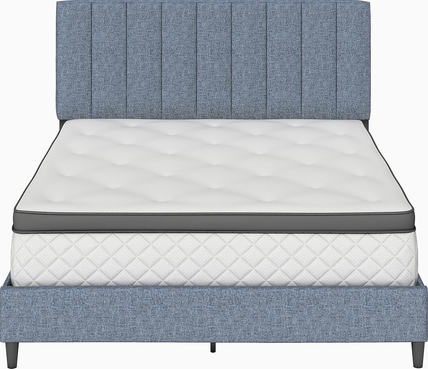 Boyd Sleep Marco de cama Leah, King, color azul