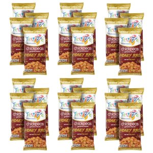 Feel Festive – Paquete múltiple de 24 granos de garbanzo, garbanzos y garbanzos, crujientes y equilibrados, sin macro nueces, sin OMG, veganos sin Feel Festive – Paquete múltiple de 24 granos de garbanzo, garbanzos y garbanzos, crujientes y equilibrados, sin macro nueces, sin OMG, veganos sin