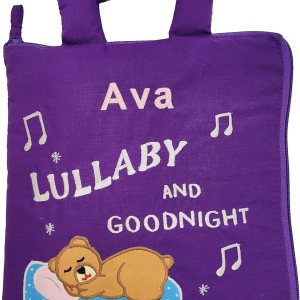 Libro de canción de cuna personalizado y buenas noches para dormir, libro silencioso de Brahms’ Lullaby Musical Soft Book  Libro interactivo de Libro de canción de cuna personalizado y buenas noches para dormir, libro silencioso de Brahms’ Lullaby Musical Soft Book  Libro interactivo de