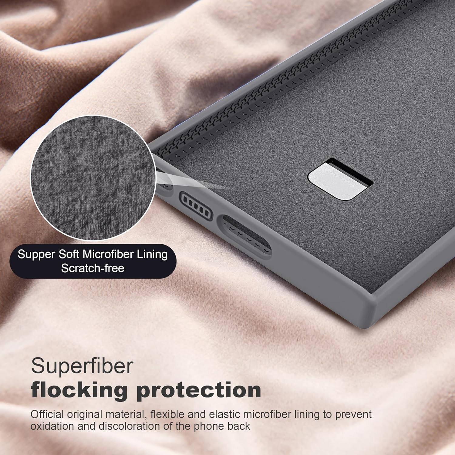Funda para Samsung Galaxy S23 Ultra con soporte de anillo magnético de silicona de 6.8 pulgadas para mujeres y hombres compatible con MagSafe
