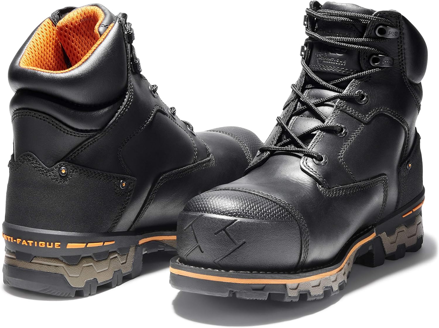 Timberland PRO Boondock Botas de trabajo industriales impermeables con punta de seguridad compuesta de 6 pulgadas para hombre