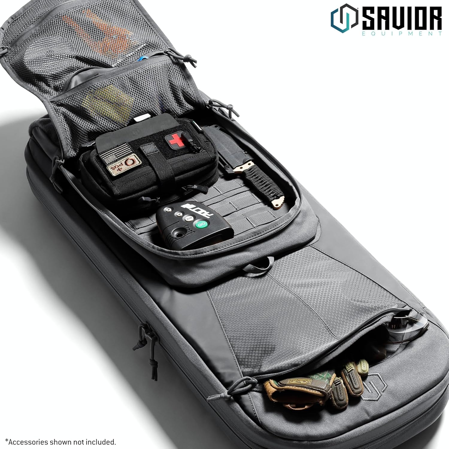 Savior Equipment Specialist Series – Mochila táctica para rifle SBR de 30 pulgadas y 34 pulgadas, funda suave para armas de fuego con compartimento,