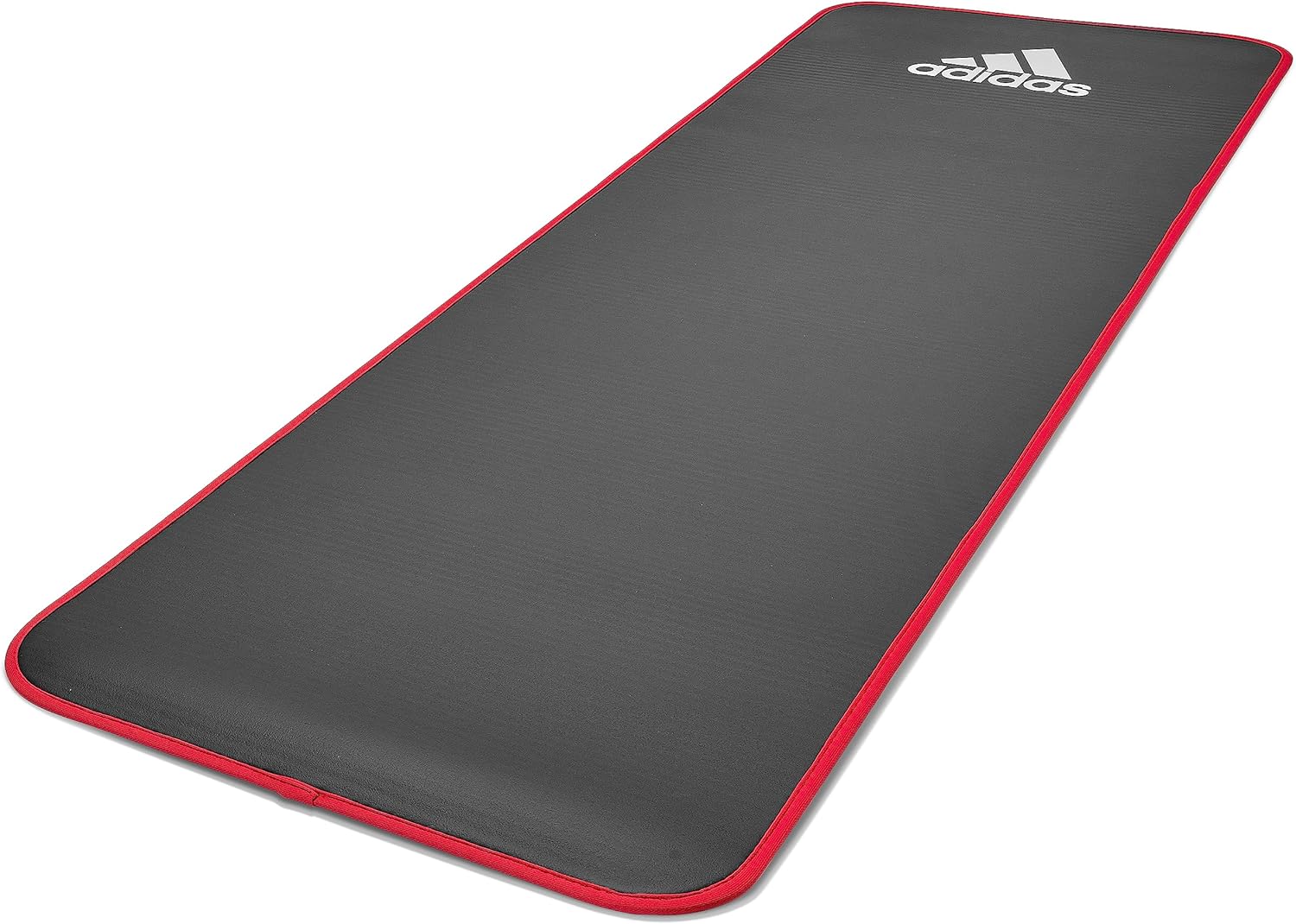 adidas Tapete de entrenamiento extra grueso de 0.394 in con correa de transporte y base texturizada antideslizante, tapete de entrenamiento