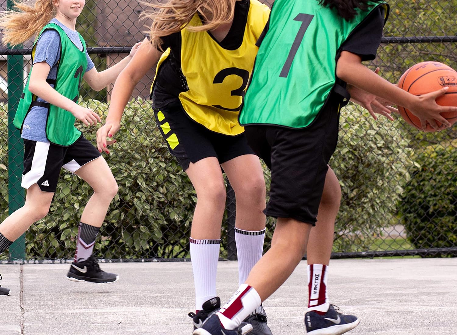 Pinnies – Chalecos de práctica numerados reversibles para fútbol, baloncesto, pruebas, ligas, adultos y niños