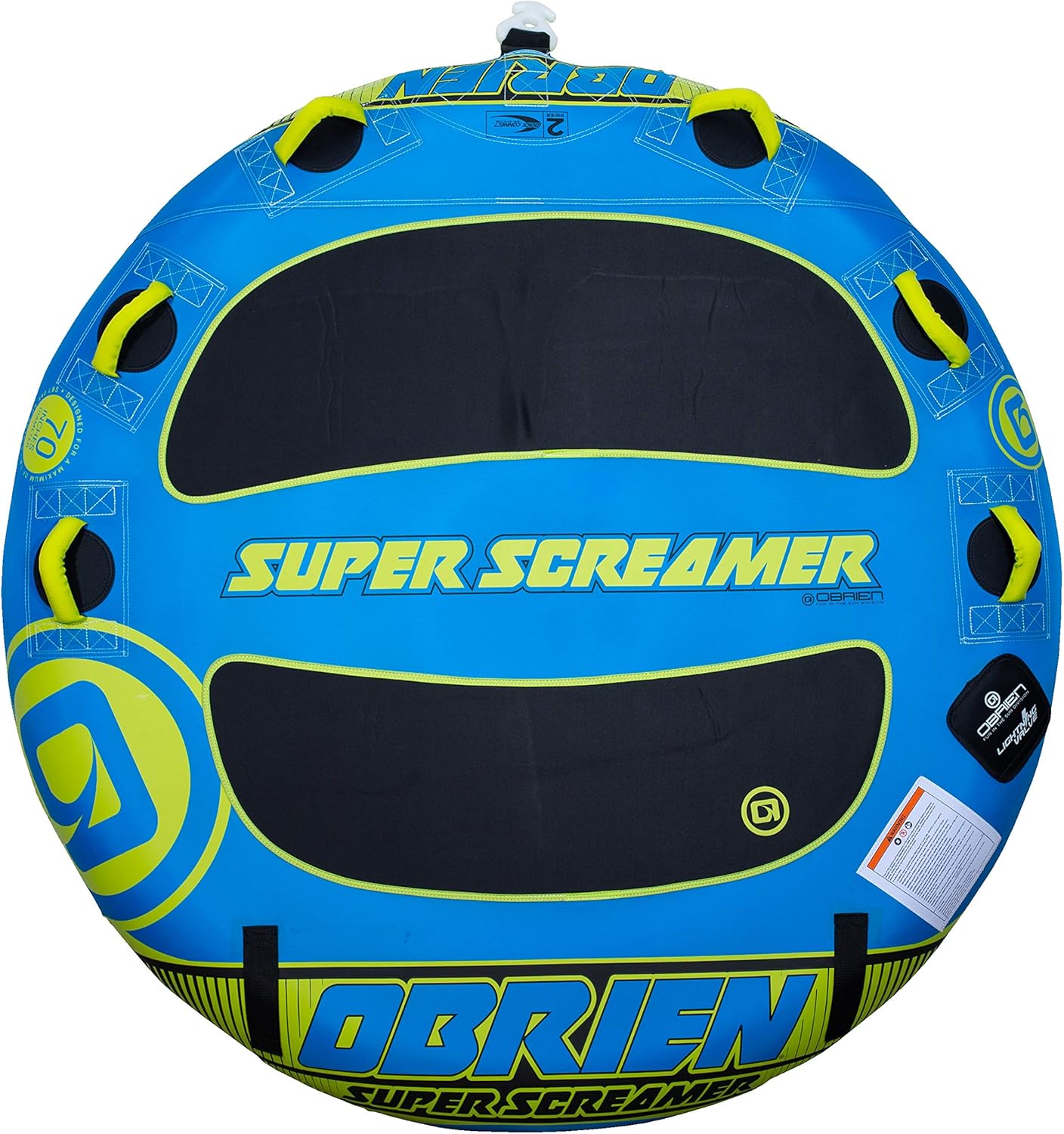O’Brien Super Screamer Tubo de navegación remolcable para 2 personas