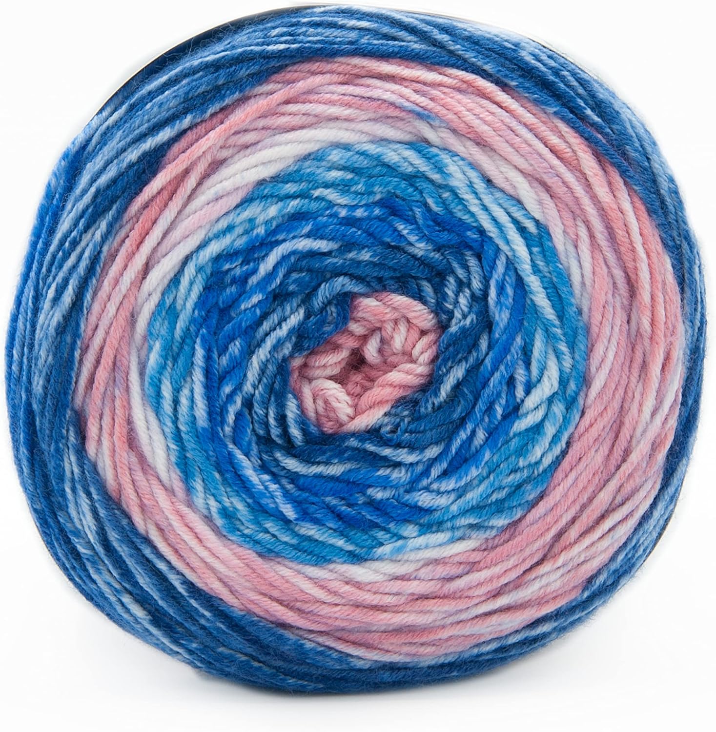 Lion Brand Yarn Mandala Ombré – Ovillo de hilo suave para tejer y tejer, puro, paquete de 3 unidades