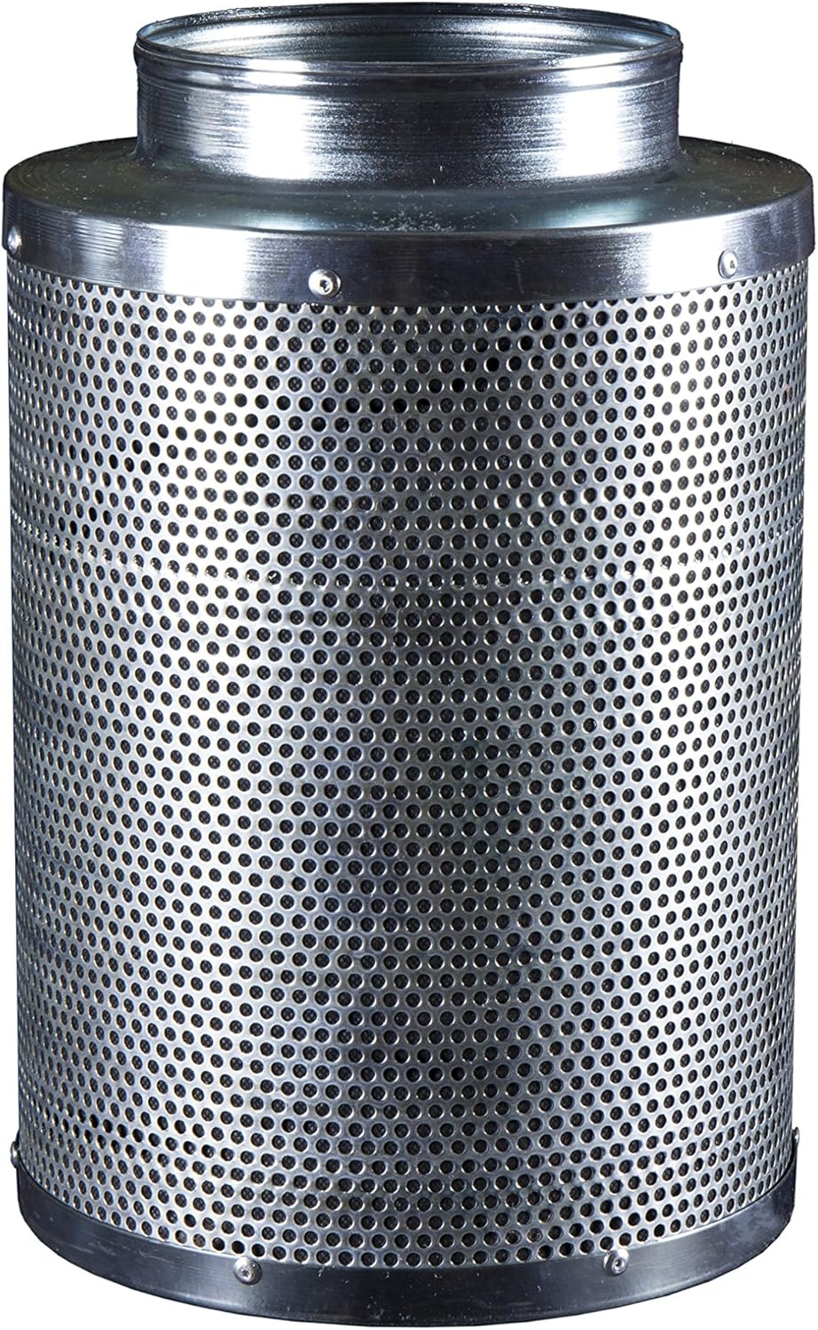 Hydro Crunch N201111-202080-DT Ventilador en línea de 4 pulgadas 188 CFM y filtro de carbono de 4 x 12 pulgadas con kit de ventilación hidropónica