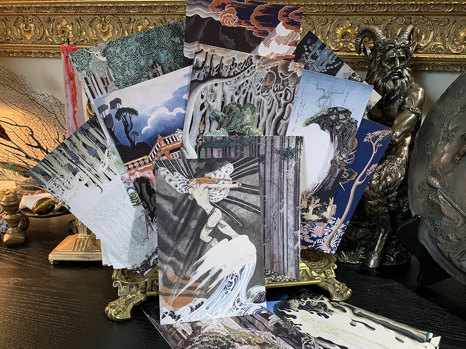 Fairytales by Kay Nielsen, PostcardGreeting Card Set, Exclusively Designed, 6 Designs, 12 Cards