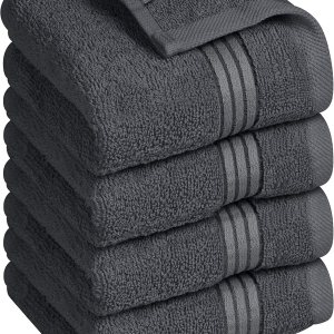 Utopia Towels – Juego de toallas de rostro 100 % algodón hilado en anillo de 600 GSM, secado rápido, muy absorbentes, suaves al tacto, perfectas Utopia Towels – Juego de toallas de rostro 100 % algodón hilado en anillo de 600 GSM, secado rápido, muy absorbentes, suaves al tacto, perfectas