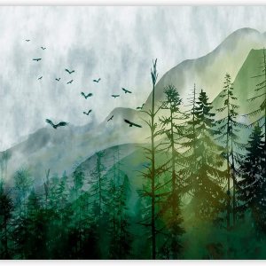 artgeist Mural de pared premium Paisaje 138 x 101 pulgadas, papel tapiz no tejido, decoración de pared de vellón, impresión fotográfica, diseño de artgeist Mural de pared premium Paisaje 138 x 101 pulgadas, papel tapiz no tejido, decoración de pared de vellón, impresión fotográfica, diseño de