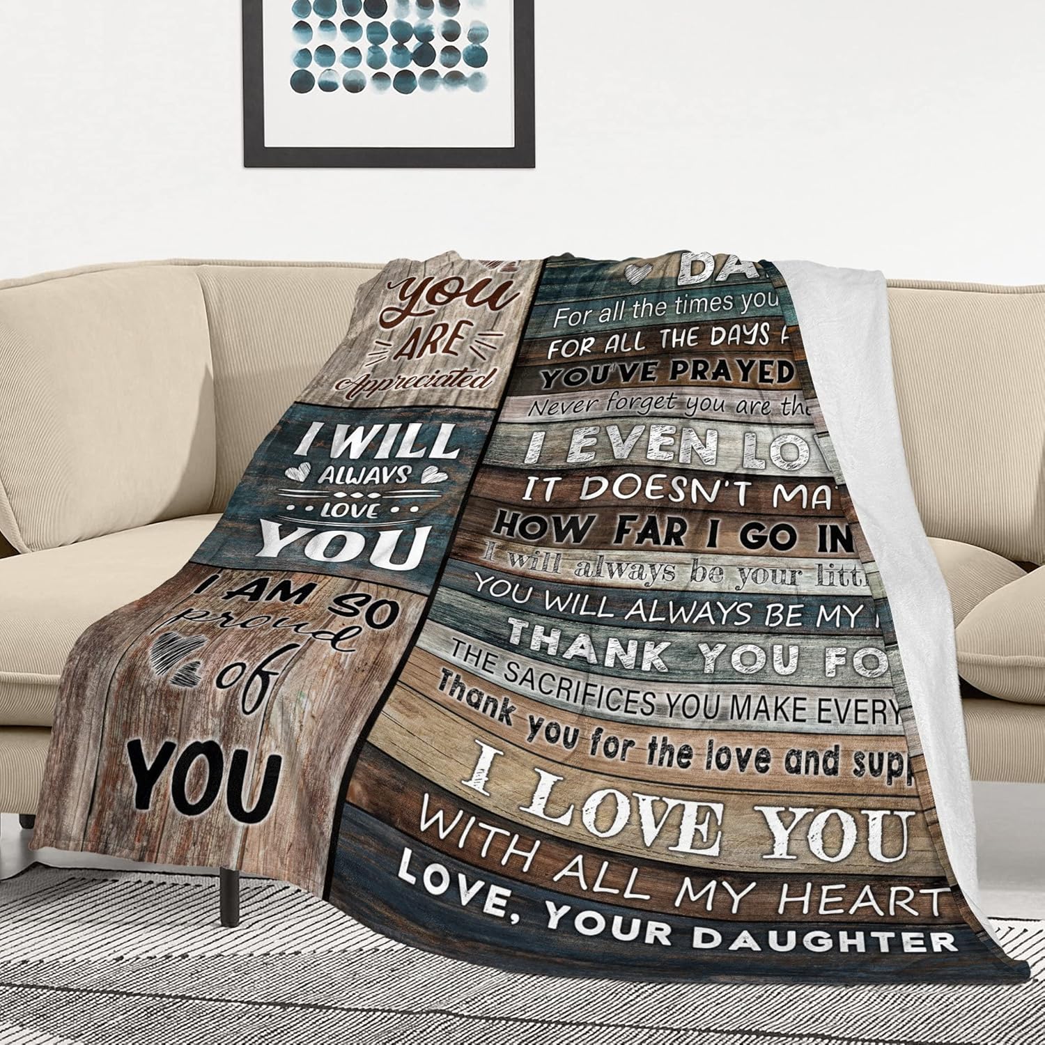 Regalos para el día del padre de parte de la hija, regalos de cumpleaños para papá de parte de la hija, regalo de papá para el día del padre de