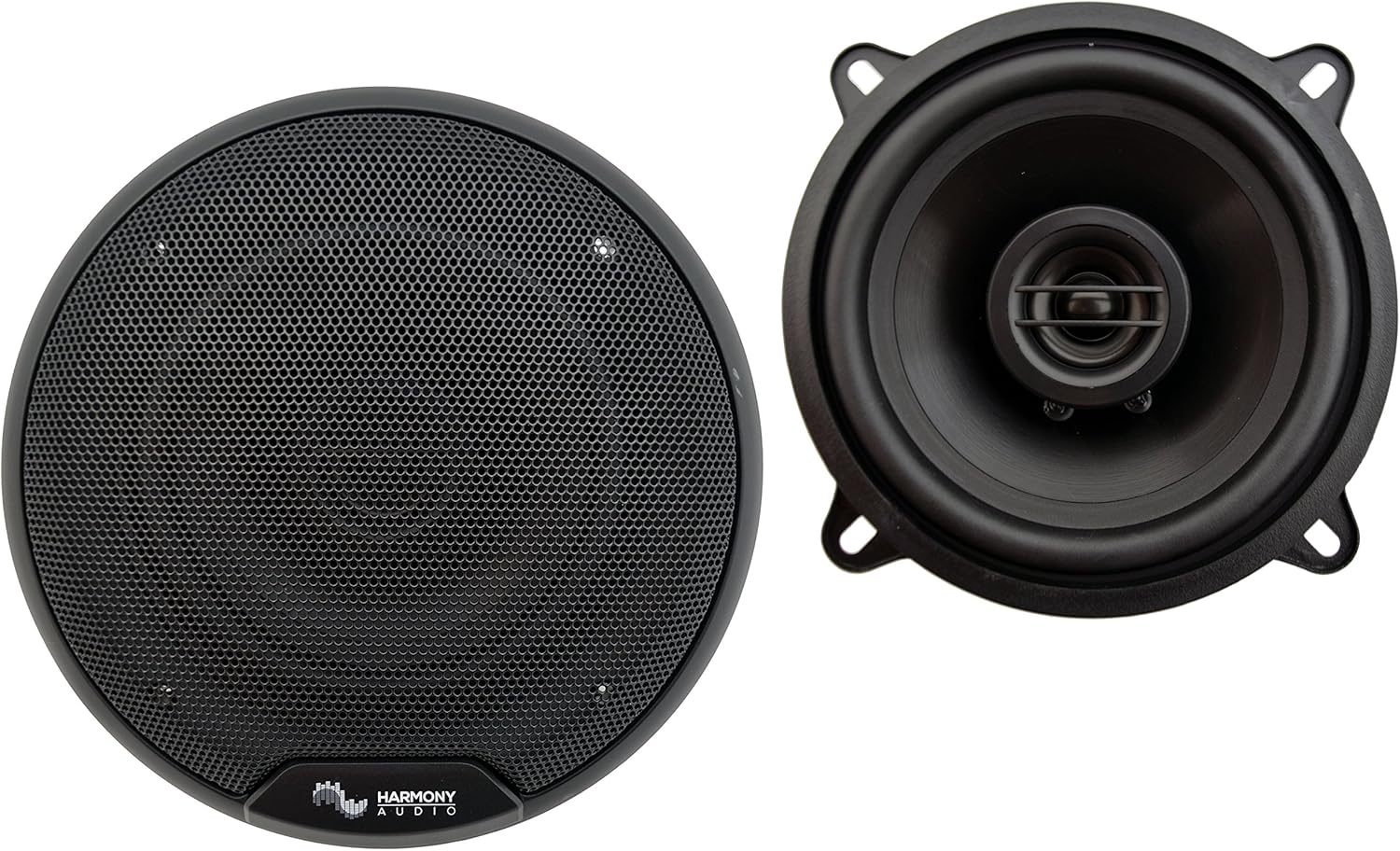 Harmony Audio R65 compatible con Kia Sportage 2011-2020 Kit de audio de repuesto de altavoz delantero y trasero para automóvil con arnés
