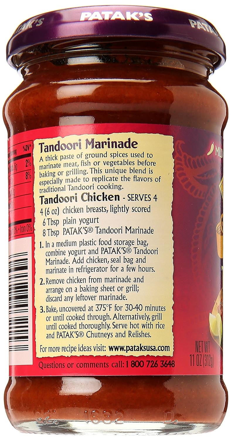 PASTA PATAKS TANDOORI 11OZ