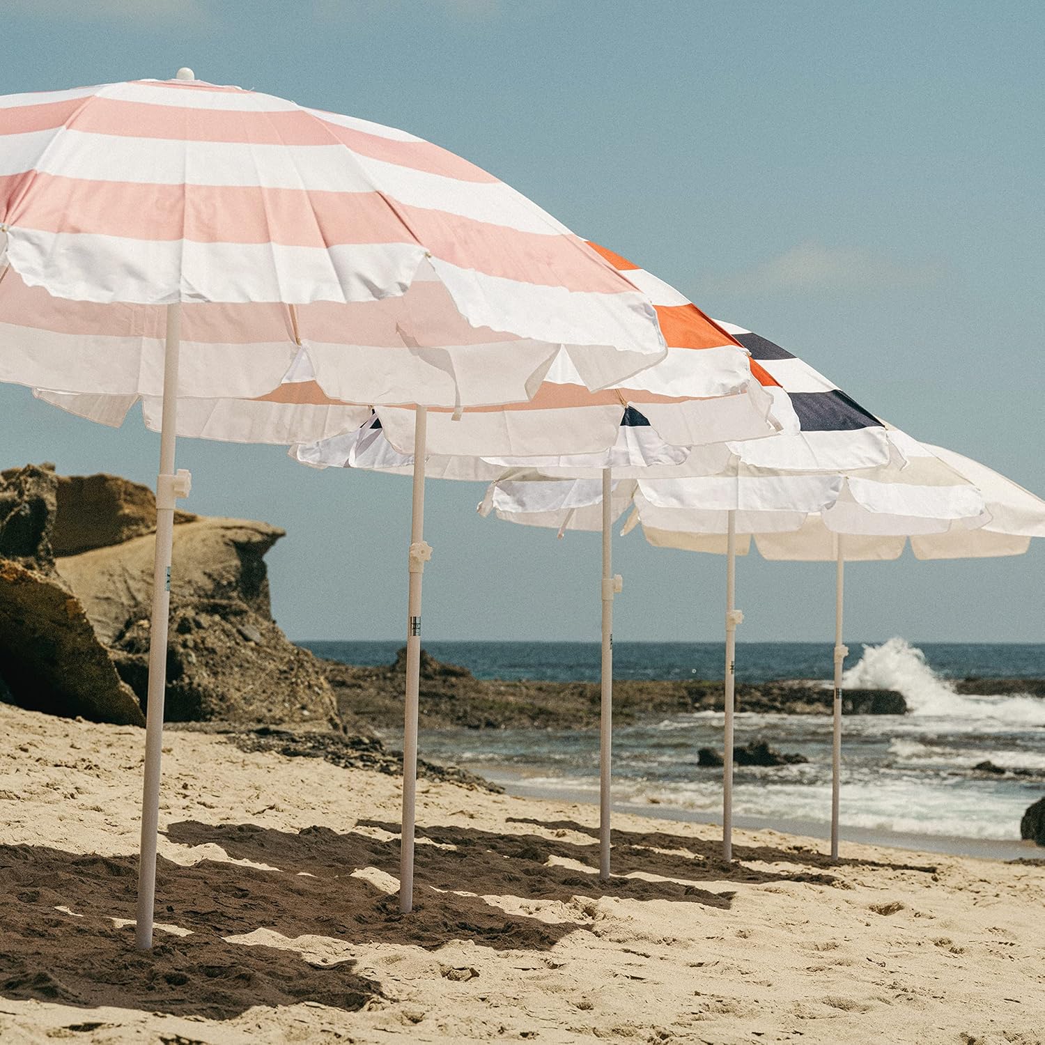 Business & Pleasure Co. Paraguas de playa familiar