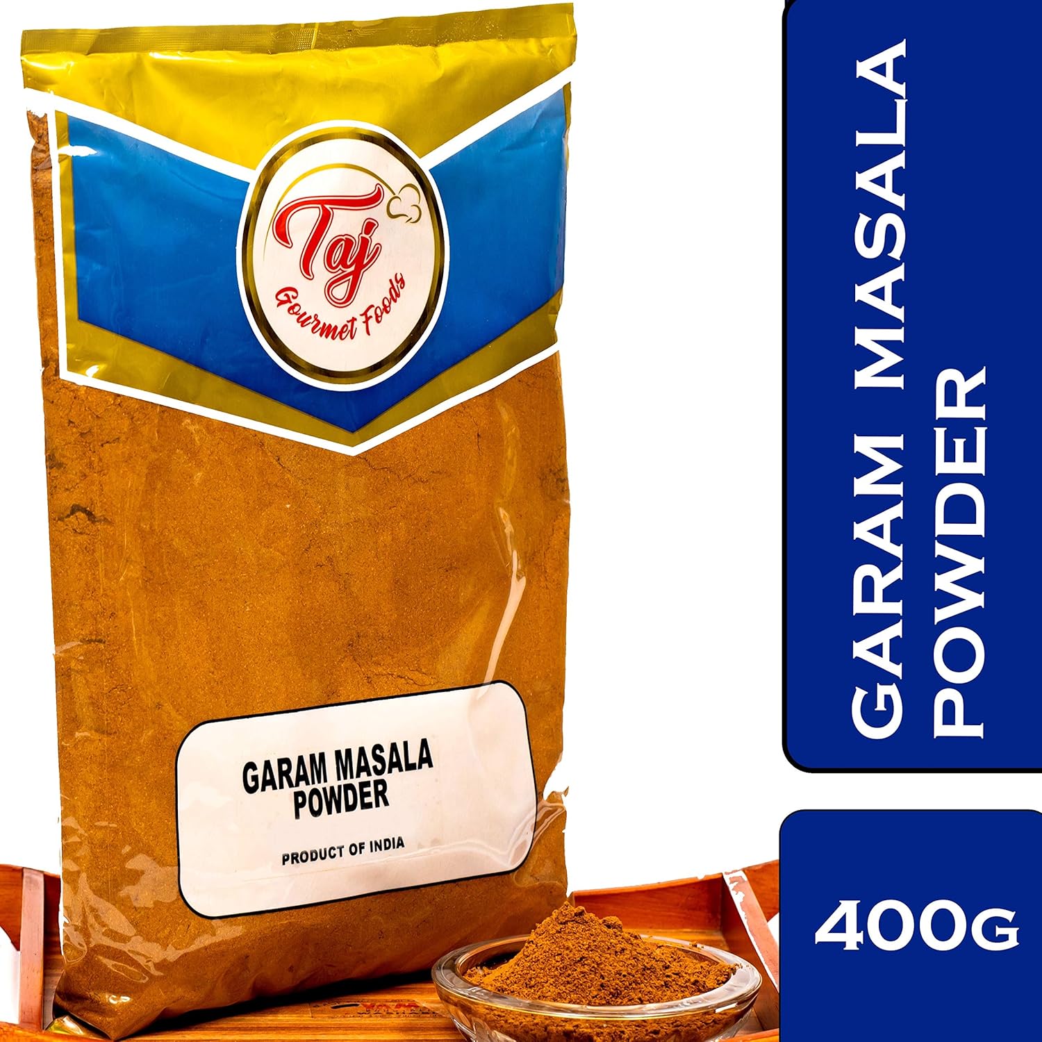 TAJ Premium Indian Garam Masala en polvo, (14 onzas)