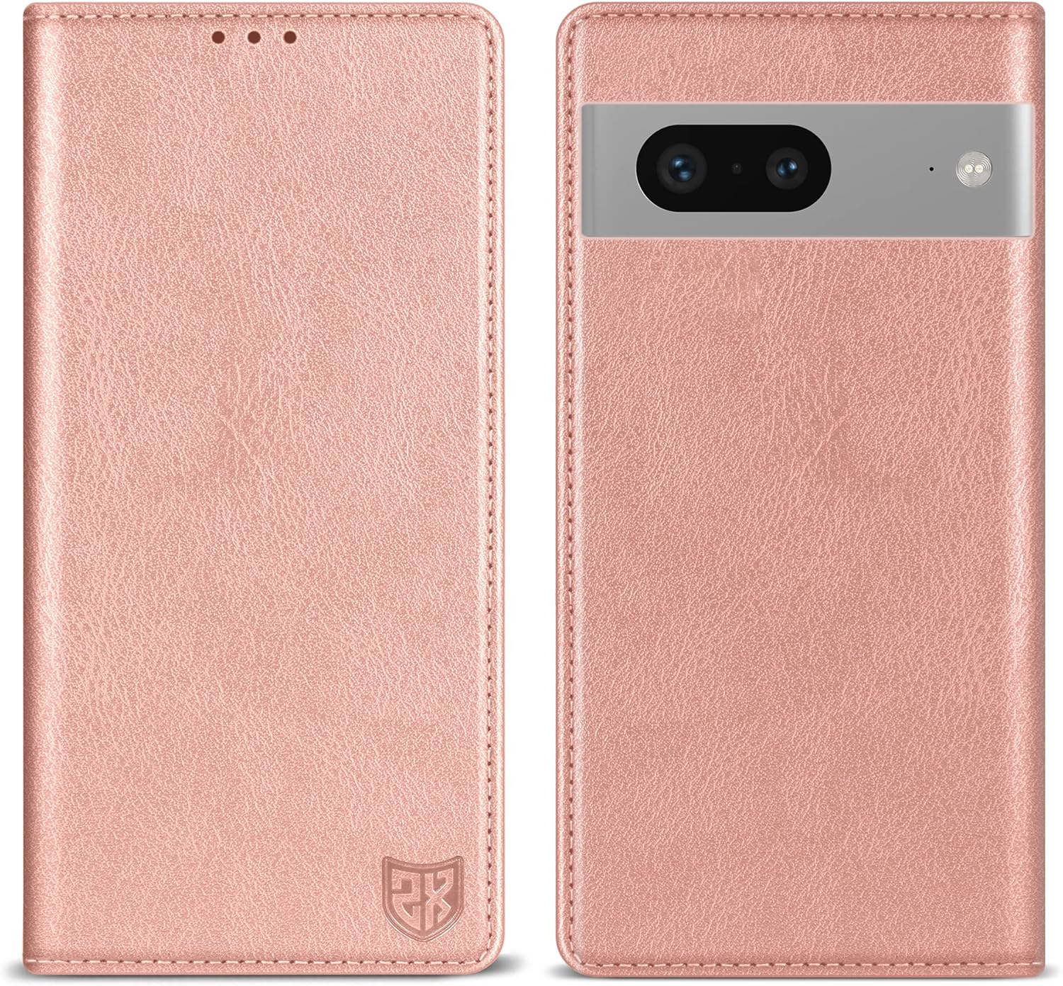 ZZXX Funda tipo cartera para Google Pixel 7 con bloqueo RFID, soporte de ranura para tarjetas, funda protectora de cuero magnético fuerte plegable