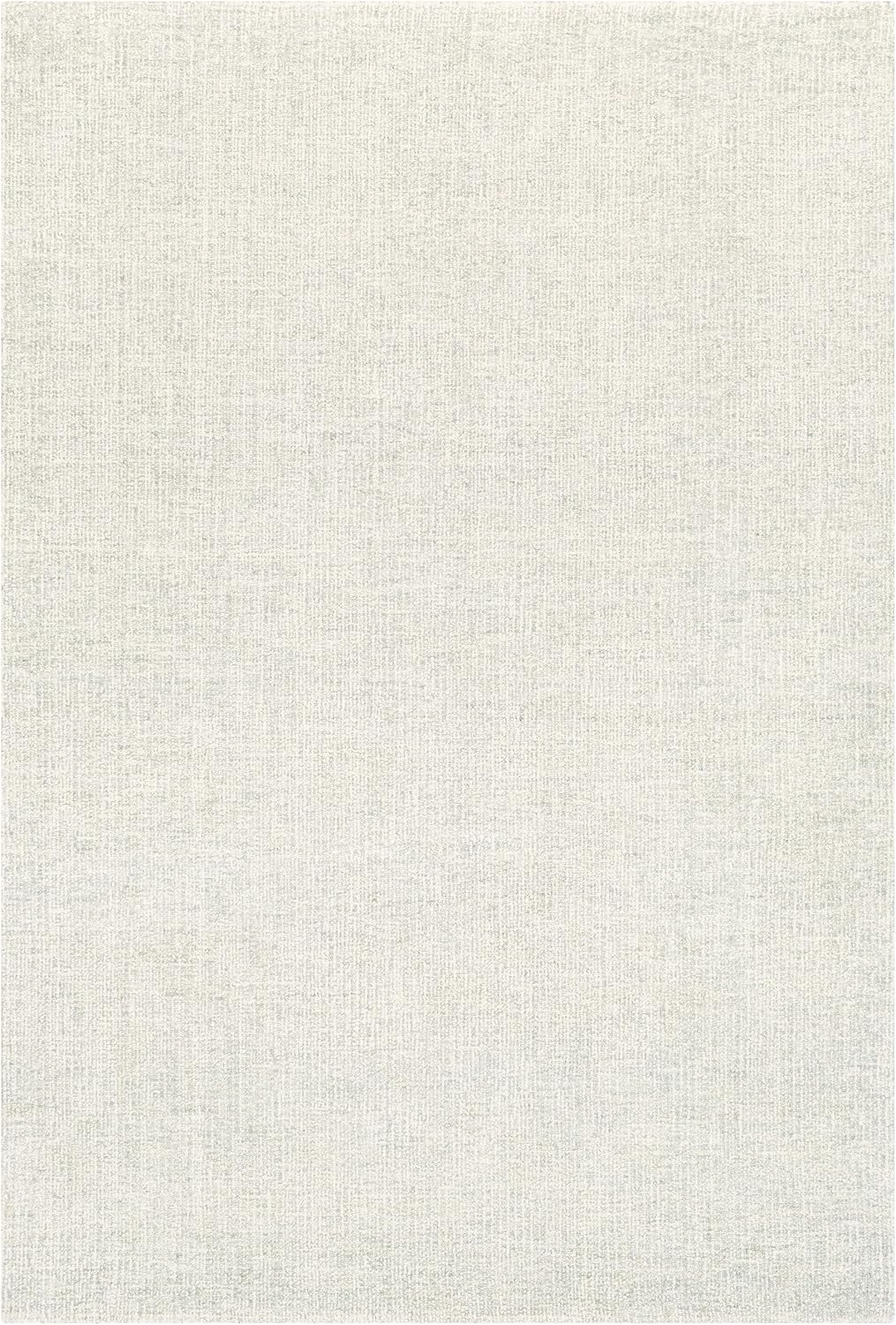 Mark&Day – Alfombra blanca moderna de 8 x 10 pies, alfombra blanca para sala de estar, dormitorio o cocina (8 x 10 pies)