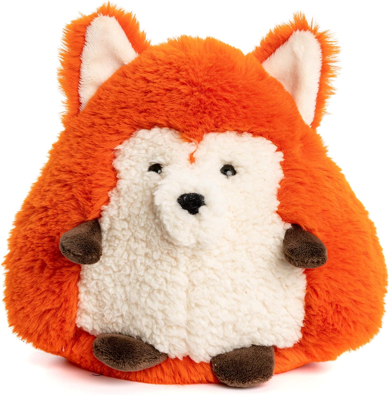 KIDS PREFERRED Sustain a-mals Fin The Fox – Peluche de peluche, fabricado con materiales reciclados, 5 pulgadas