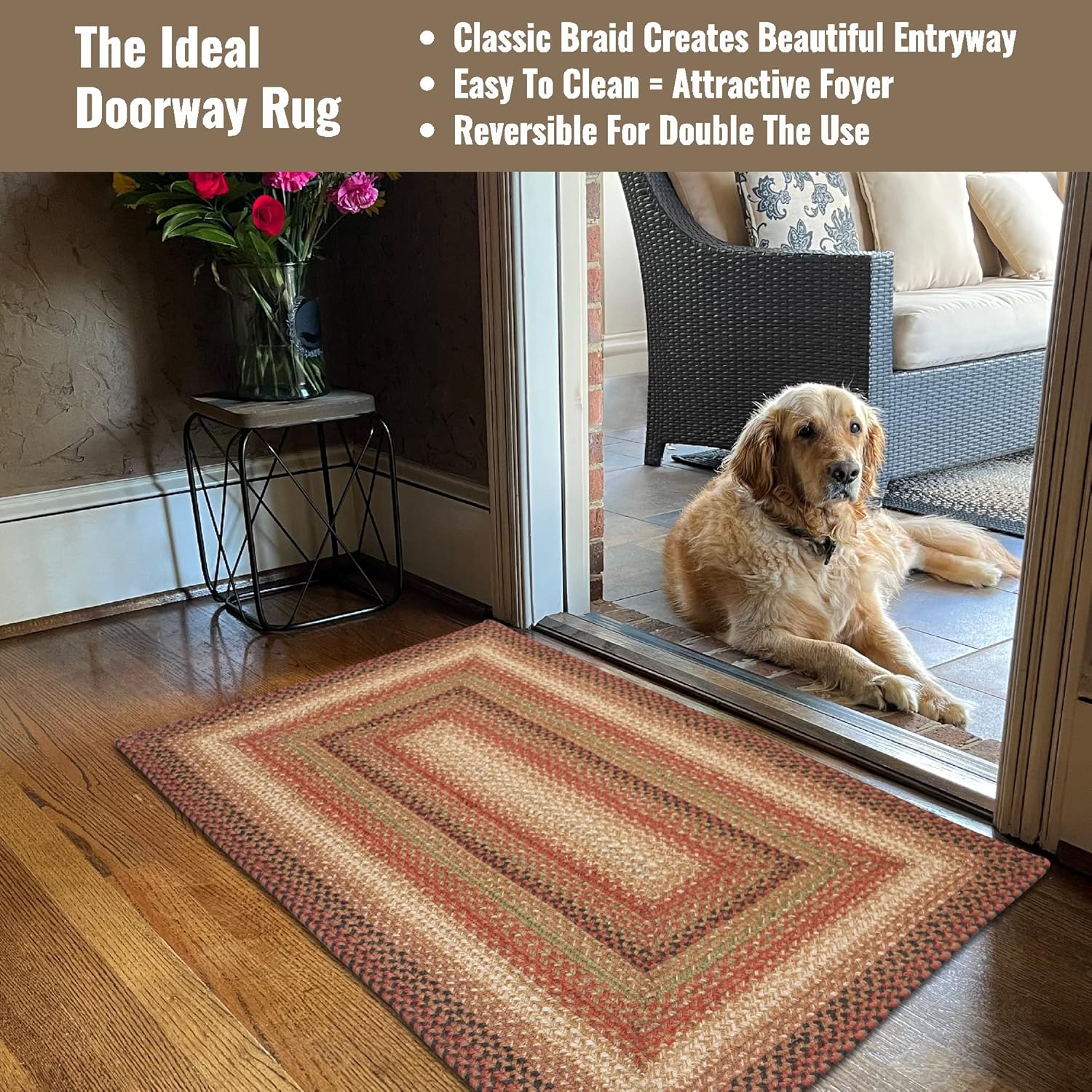Homespice Prime – Alfombras trenzadas de yute
