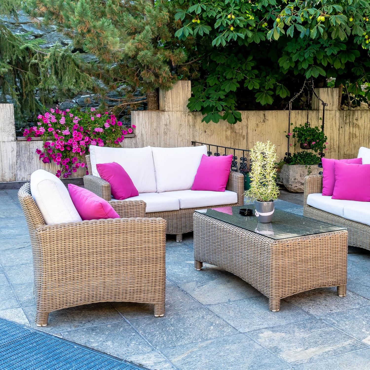 PATIKIL Kit de reparación de mimbre, 30m98ft PE Rattan Reparación DIY Set para Fijación de Mimbre Muebles de Patio Reparación de Muebles, Amarillo