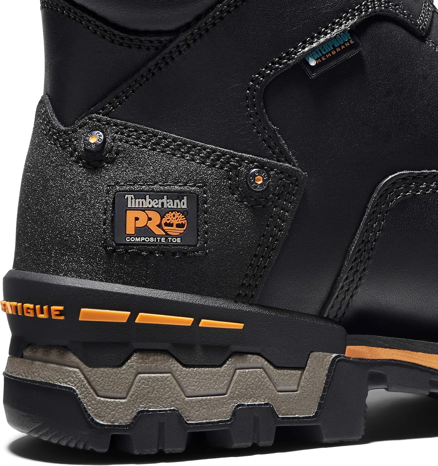 Timberland PRO Boondock Botas de trabajo industriales impermeables con punta de seguridad compuesta de 6 pulgadas para hombre