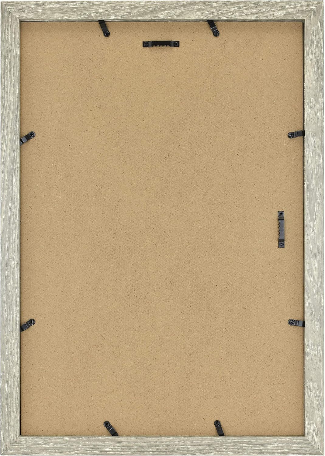 MCS Industries Studio Gallery – Marcos con textura de madera color gris de 13 x 19pulgadas  33.02 x 48.26 cm., 2 unidades