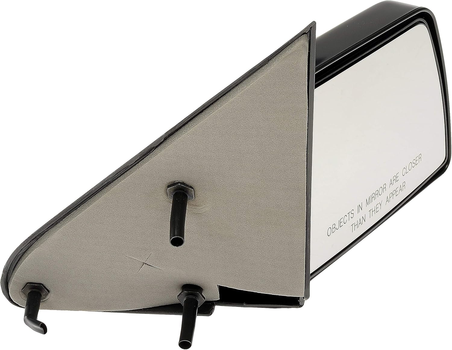 Dorman 955-052 Espejo manual para puerta del lado del pasajero compatible con modelos seleccionados Cadillac, Chevrolet y GMC, color negro
