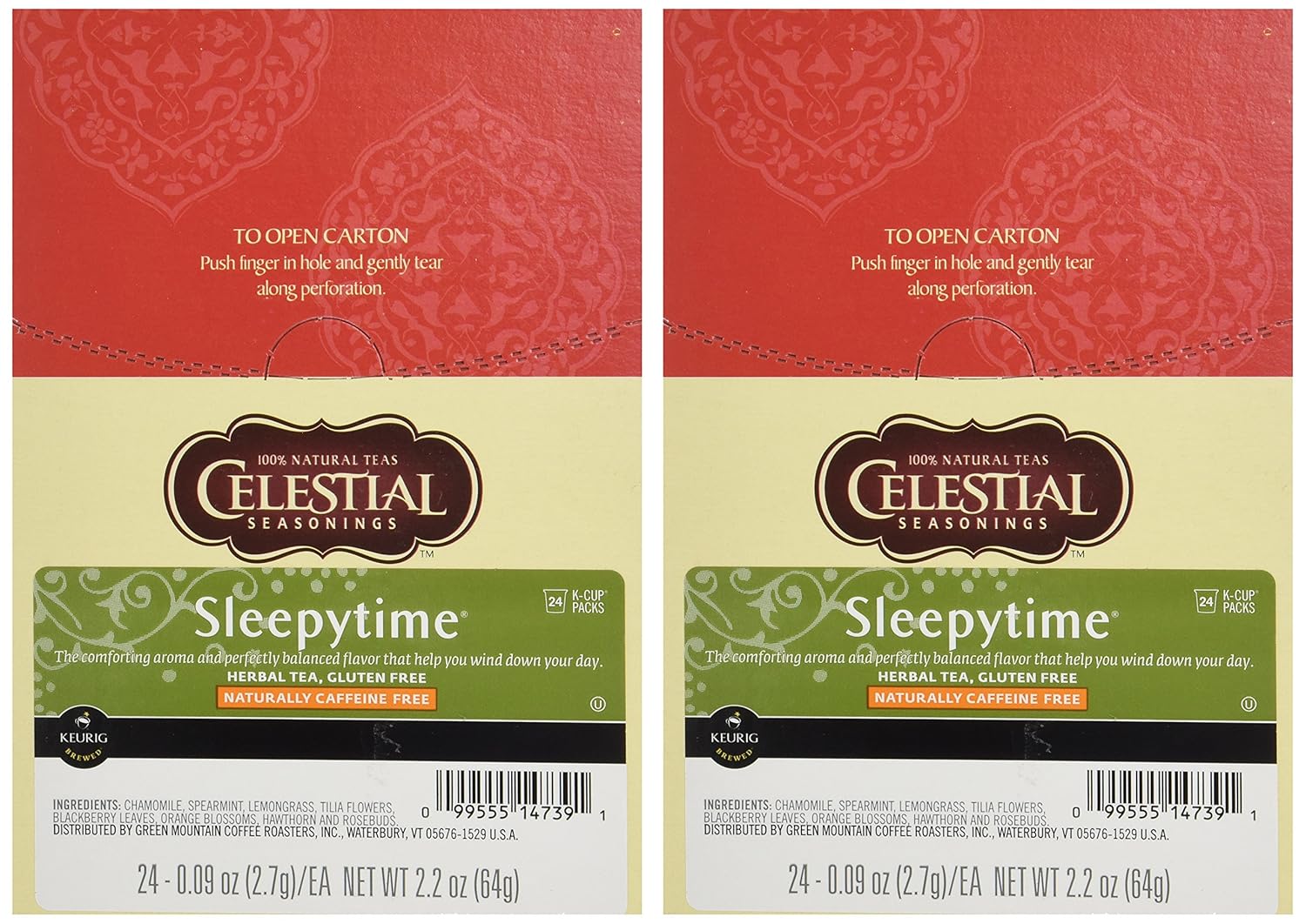 Celestial Seasonings Estuche de té verde K-Cup de 48 unidades