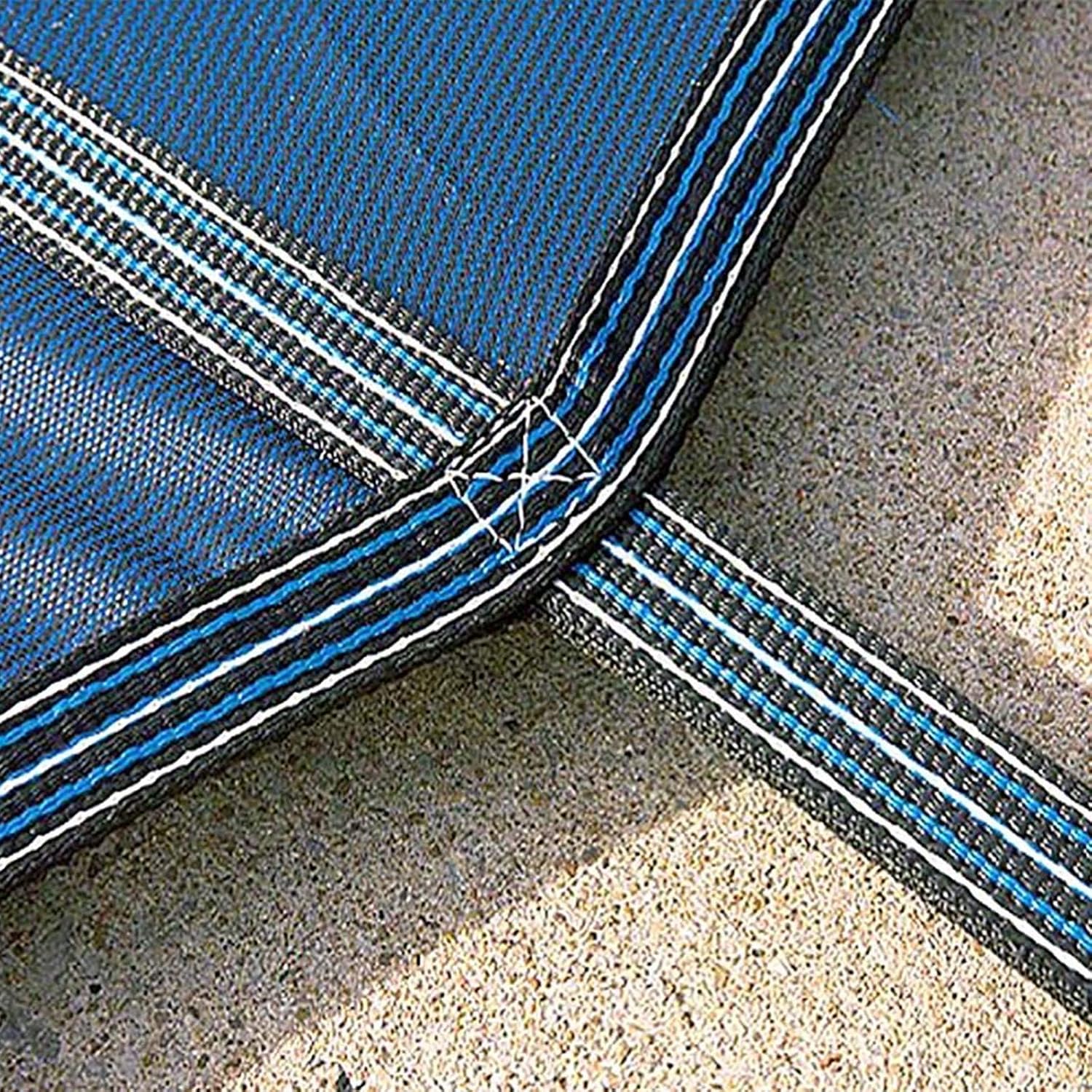 Happybuy – Cubierta de seguridad para alberca rectangular de 14 x 26 pies  4.26 x 7.92 metros, cubierta de seguridad para alberca de malla verde,