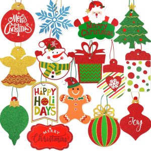POPGIFTU 80 etiquetas de regalo grandes para Navidad con cuerdas de corbata, etiquetas de Papá Noel de Navidad, 20 etiquetas de nombre de Navidad POPGIFTU 80 etiquetas de regalo grandes para Navidad con cuerdas de corbata, etiquetas de Papá Noel de Navidad, 20 etiquetas de nombre de Navidad
