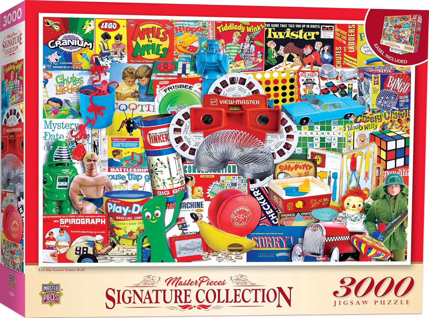 MasterPieces Rompecabezas de 3000 piezas para adultos, familia o niños, Let The Good Times Roll, 32 x 45 pulgadas