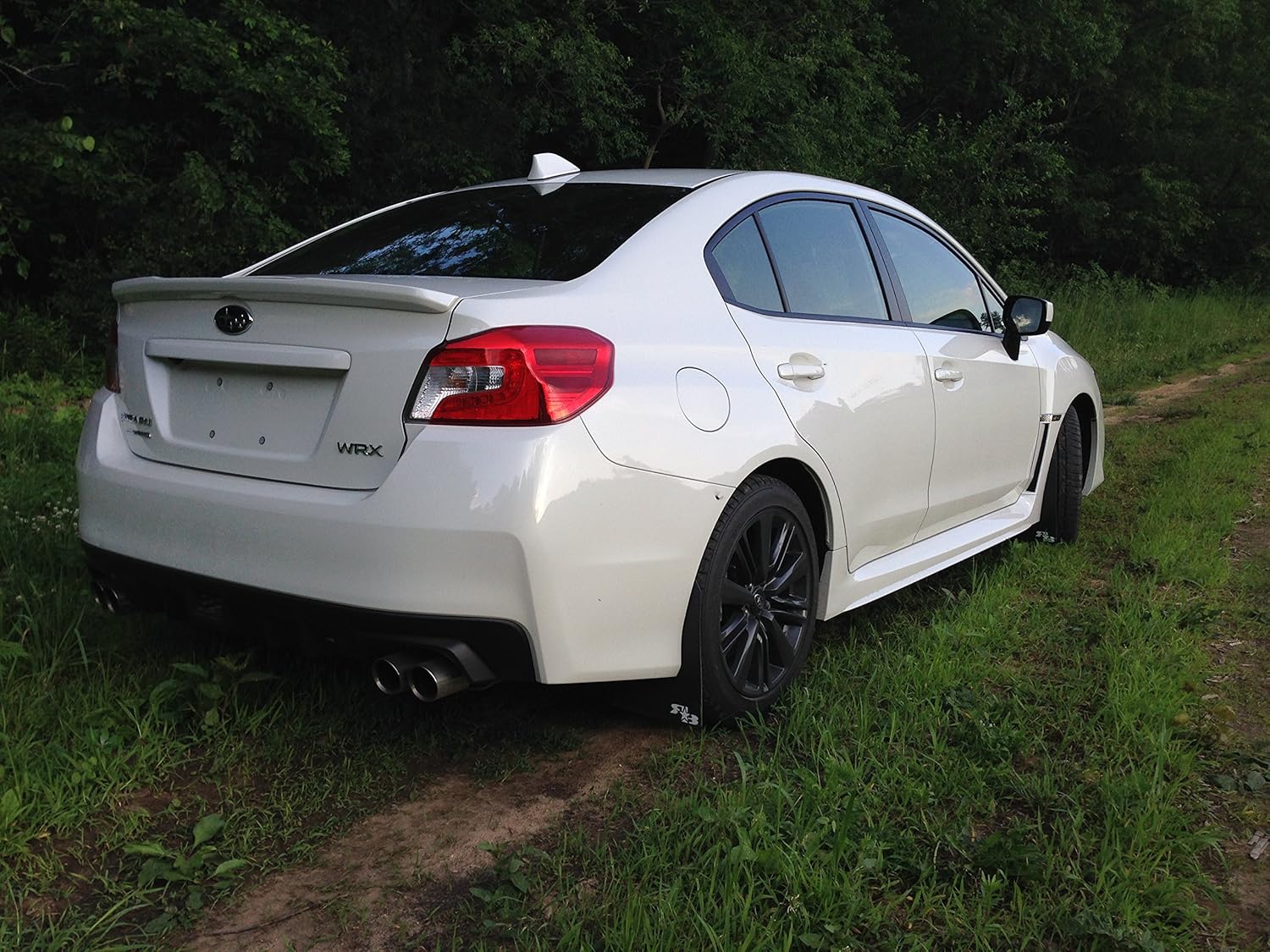 RokBlokz – Salpicaderas para Subaru WRX STI 2015 + – Varios colores disponibles – Incluye todas las herramientras para su instalación, Negro con