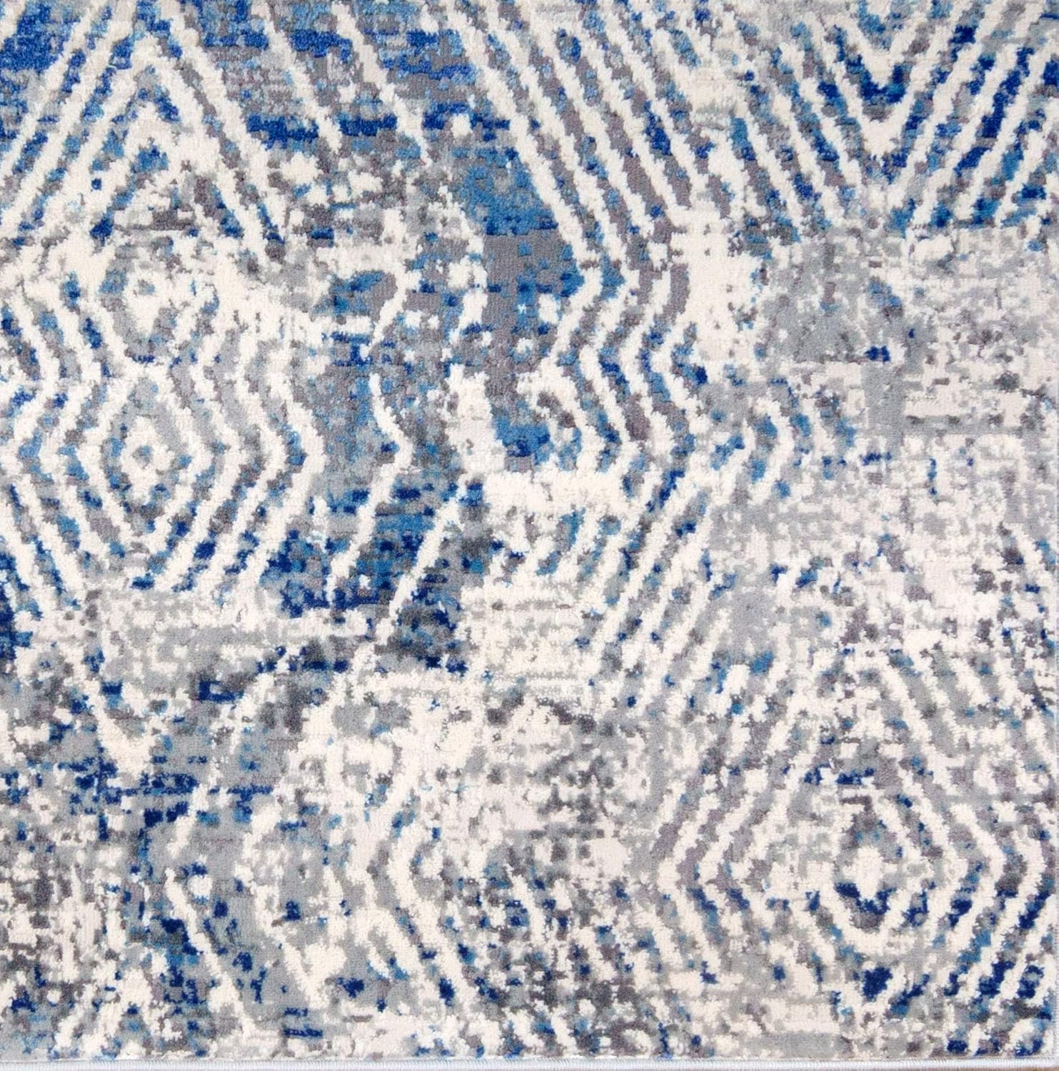 Gertmenian 19613 – Alfombra abstracta bohemia III moderna para sala de estar y cocina, alfombra de área bohemia, 8 x 10 pulgadas, grande, diseño