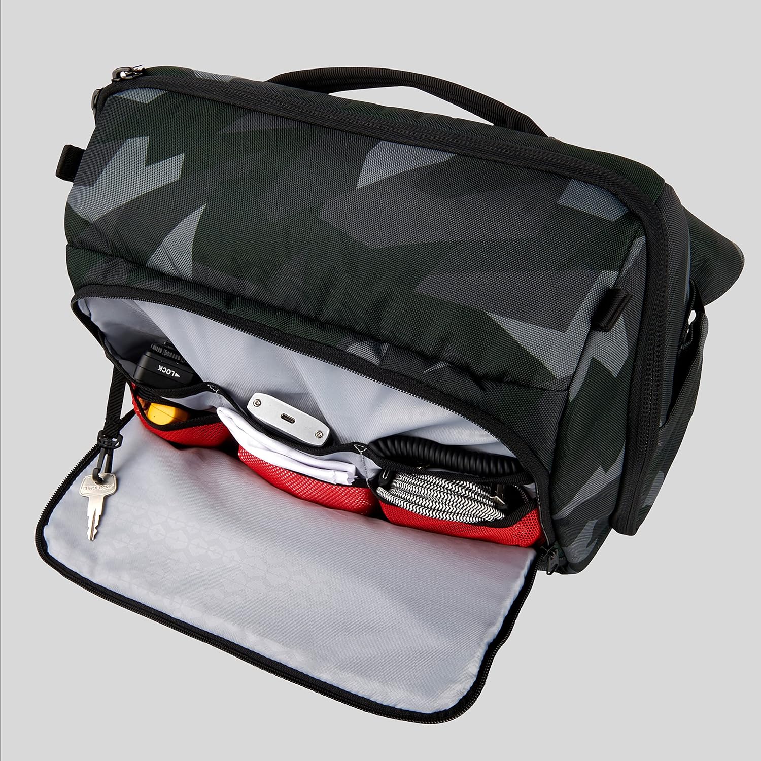 HEX Ranger DSLR Camera Sling XL – Bolsa de viaje  Divisores interiores personalizables, correas de trípode ajustables de transporte, carcasa Cordura