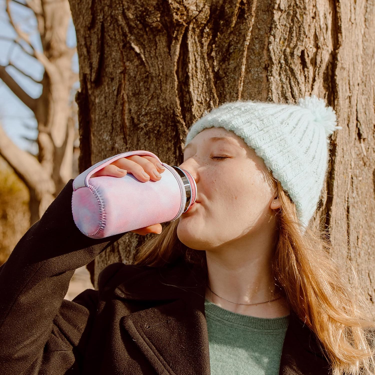 GoCuff – Fundas para puños de latas regulares, aislantes reutilizables con asa neopreno con mangas aisladas para refrescos, bebidas energéticas,