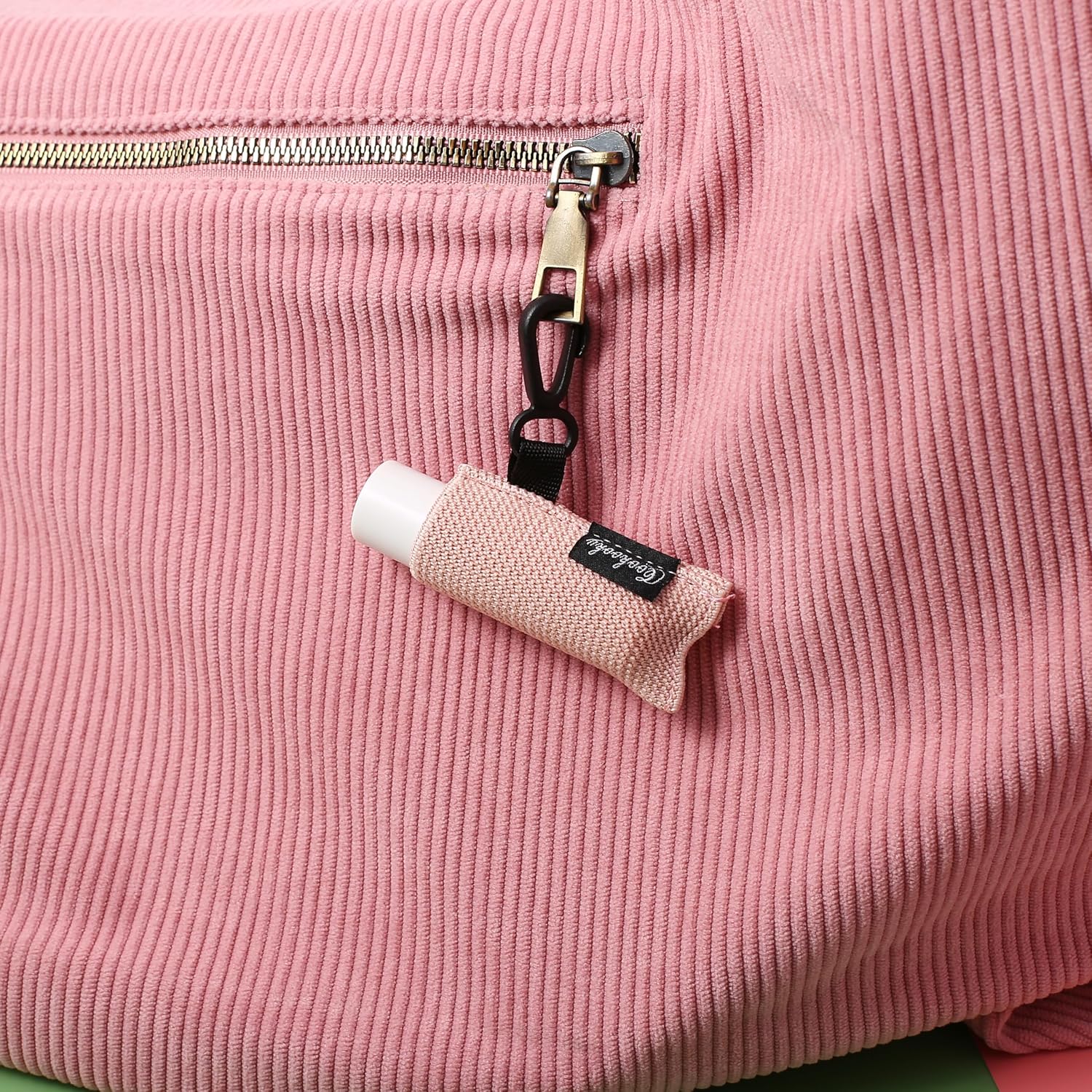 COOKOOKY Chapstick – Llavero con bonito diseño minimalista para bálsamo labial