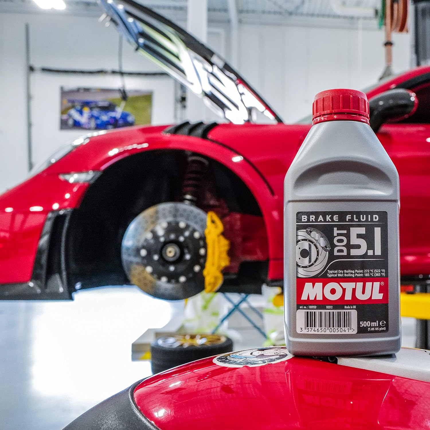 Motul 100950 – Líquido de frenos (100% sintético, 5,1, 12 L o 17 oz)