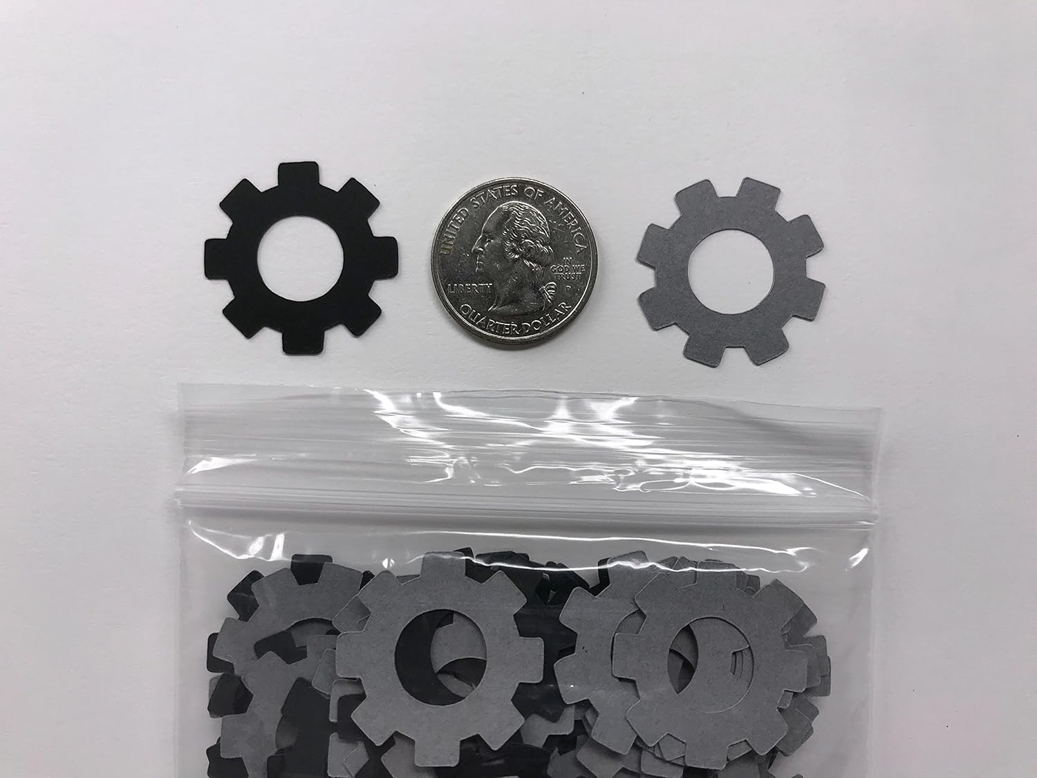 Gear Confetti – Robot Party Confetti – Robot Birthday Party – Mechanical Decorations – Mechanical Birthday Party – Robot Baby Shower Decorations –