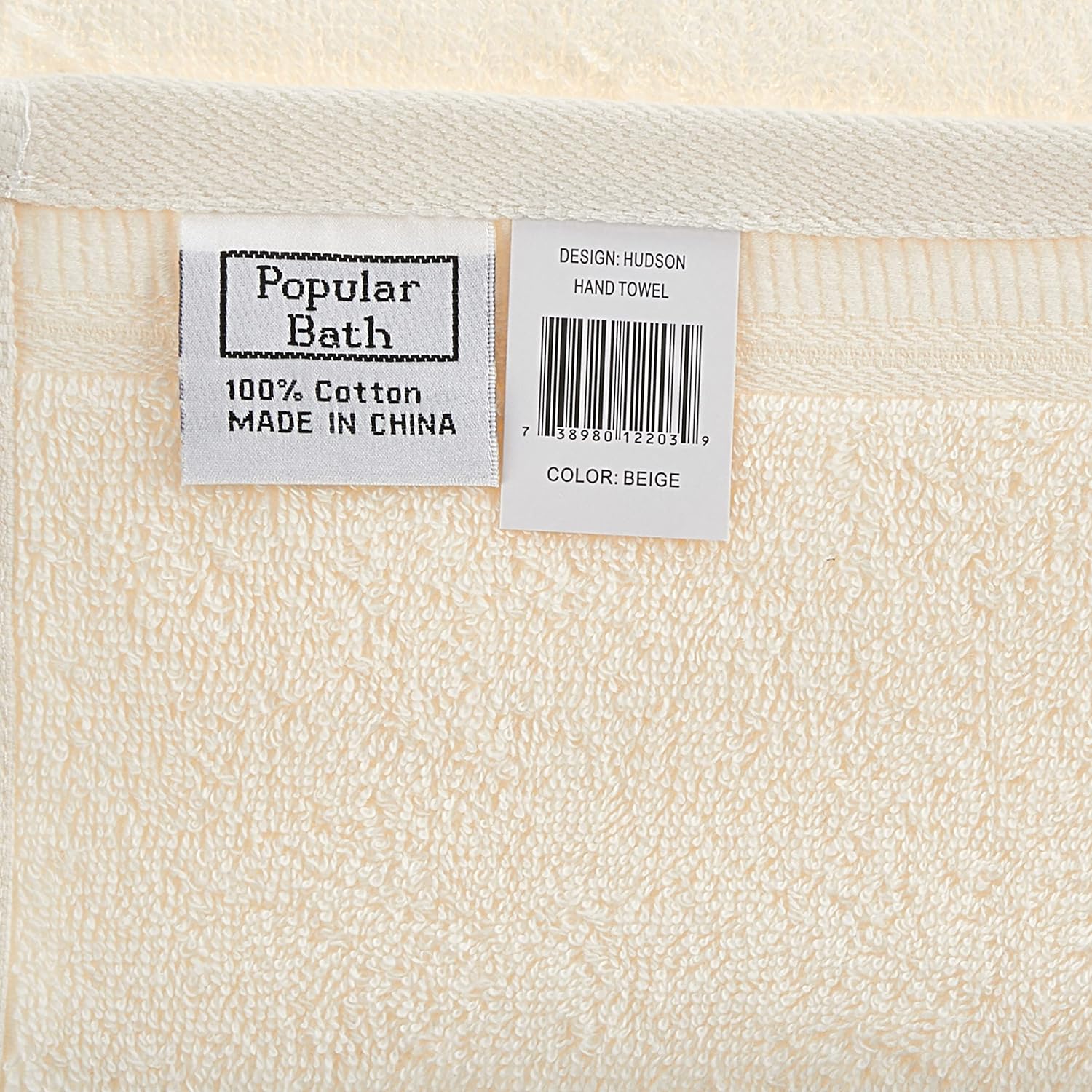 Popular Bath Madeline, juego de toallas, color beige