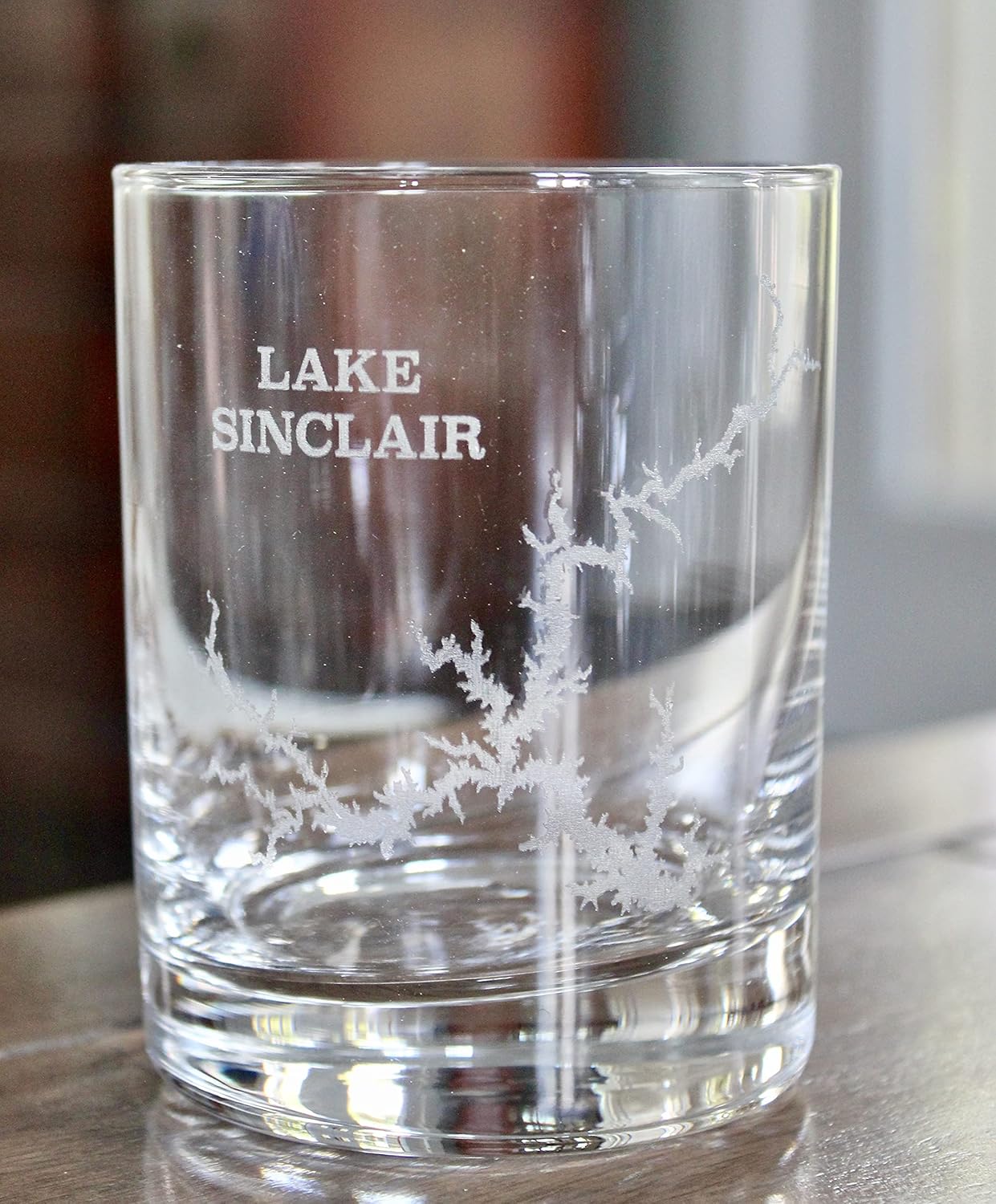 Lake Sinclair – Juego de 2 vasos con grabado láser