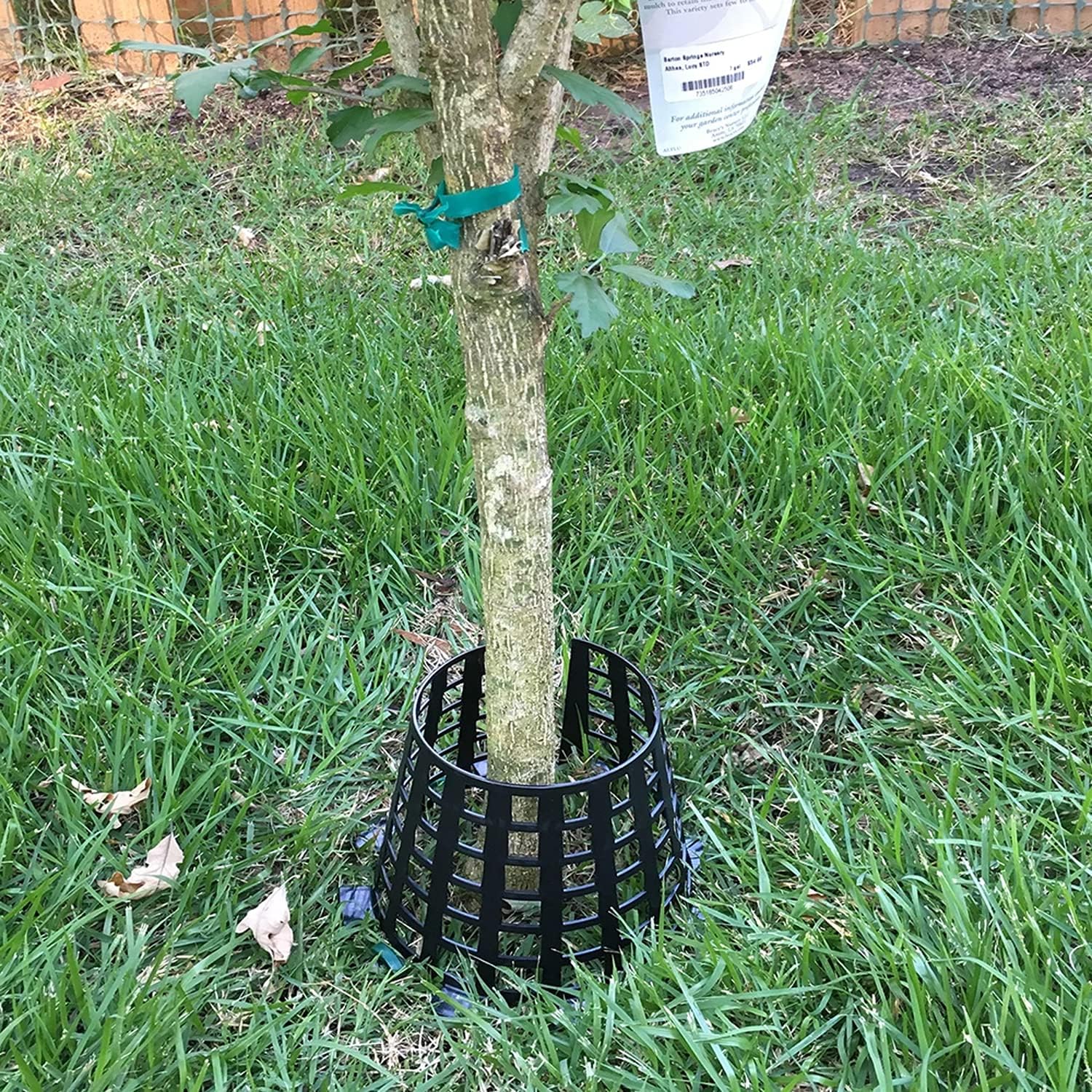 Protector de plástico para prevención de animales de árboles y plantas para césped, jardín, flores, verduras, arbustos y plantones, paquete de 3