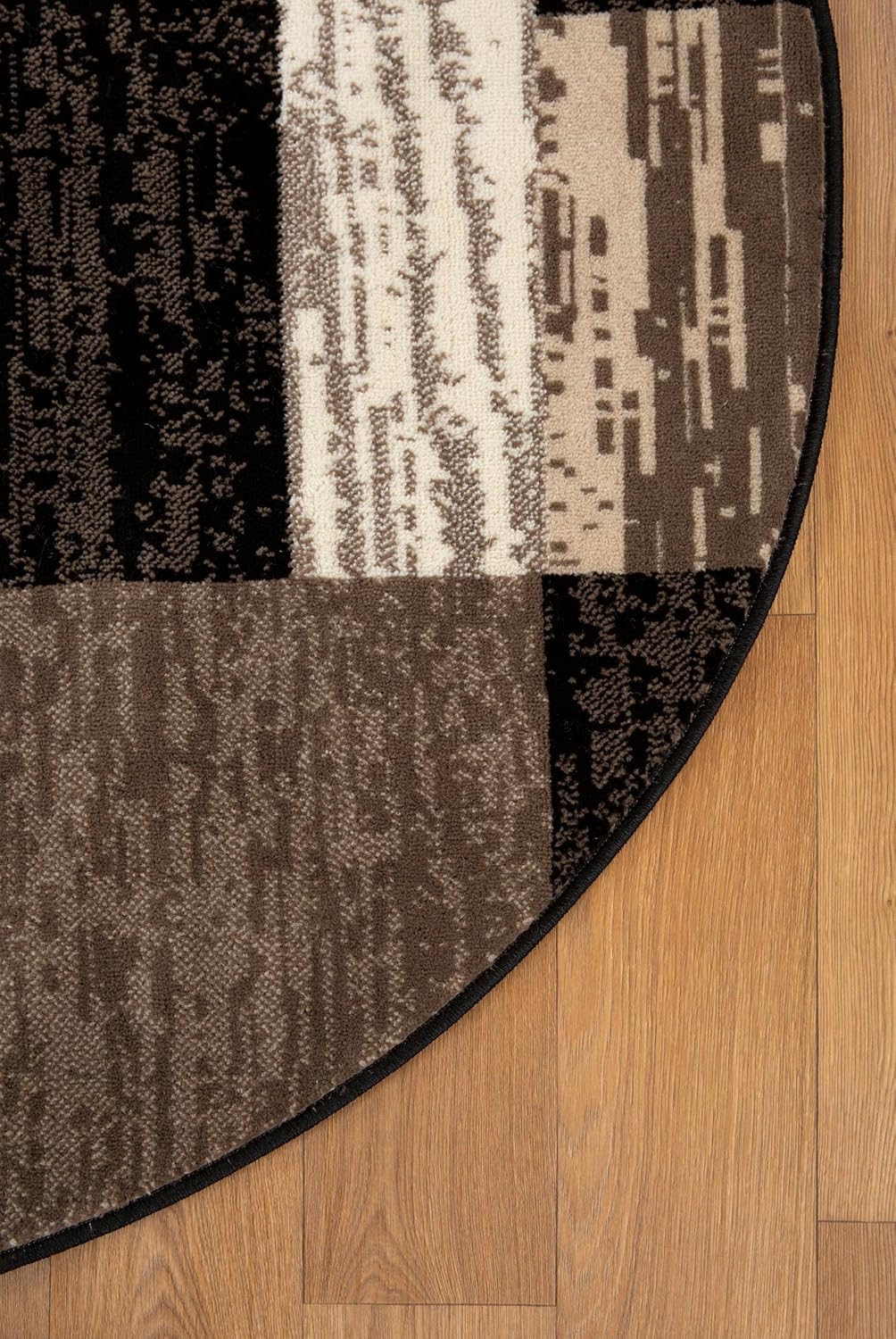Superior – Alfombra de área para interiores, respaldo de yute, moderna y geométrica, dormitorio, oficina, sala de estar, entrada, suelos de madera,
