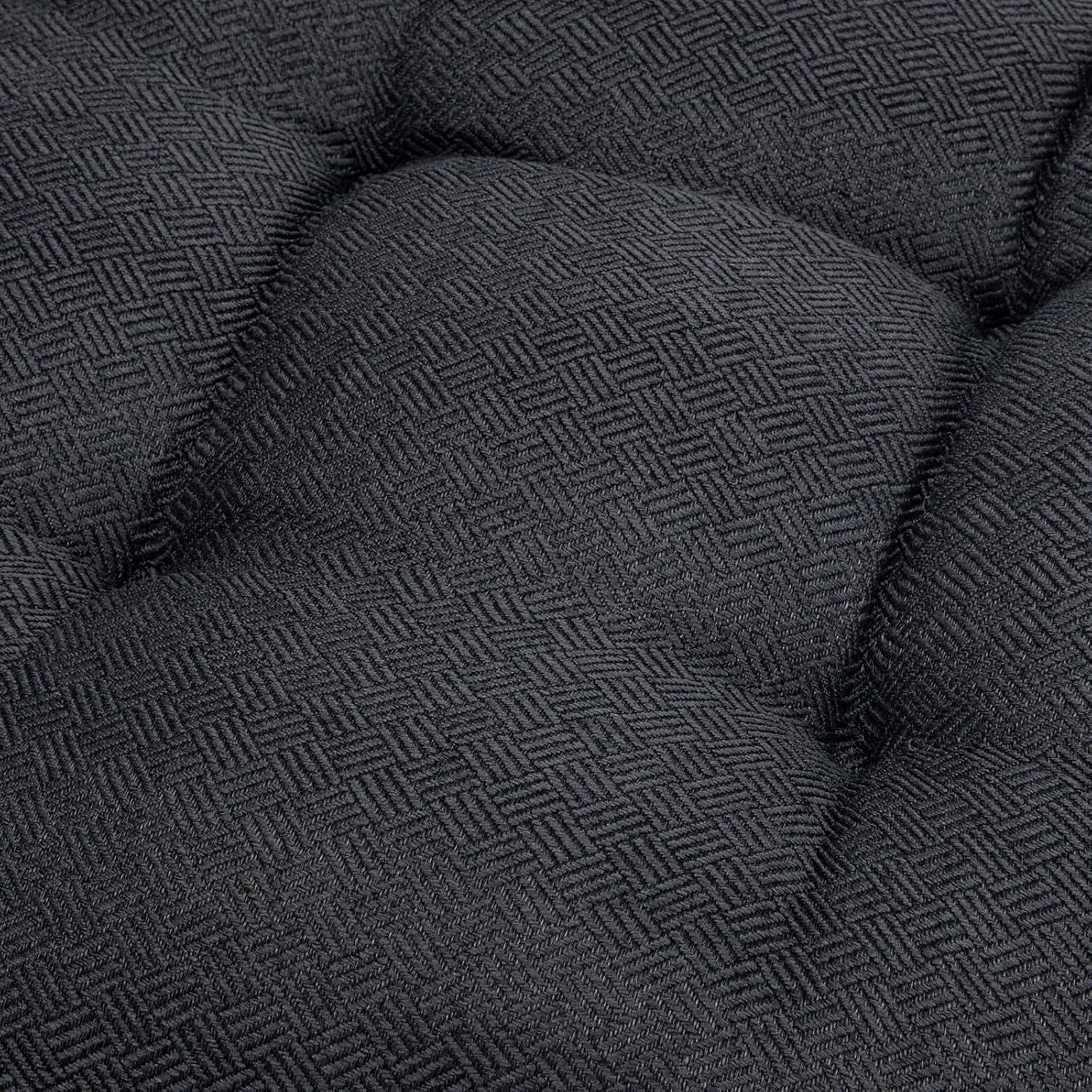 POMIU Cojines para sillas de exterior para muebles de patio y jardín, juego de almohadillas para sillas de primera calidad, cómodo relleno de fibra