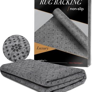 Non Slip Area Rug Pad, Non Skid Rug Backing for Carpet Premium Thick Rug Gripper for Hardwood Floors Ideal Rug Tufting Gun Supplies (80×80 inches) Non Slip Area Rug Pad, Non Skid Rug Backing for Carpet Premium Thick Rug Gripper for Hardwood Floors Ideal Rug Tufting Gun Supplies (80×80 inches)