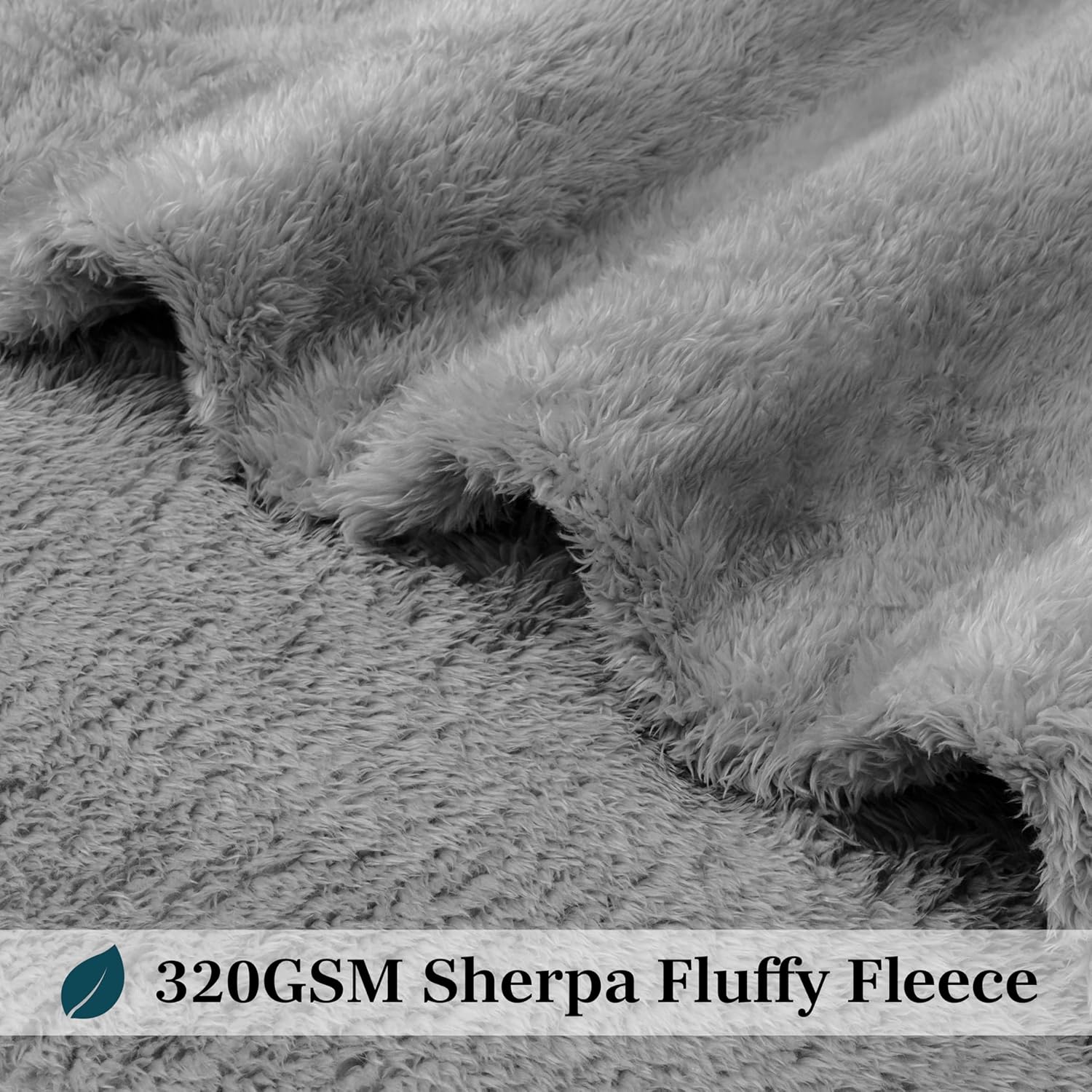 PAVILIA – Cobija de felpa sherpa y microfibra, muy suave y acogedora, con diseño de color degradado, decorativa