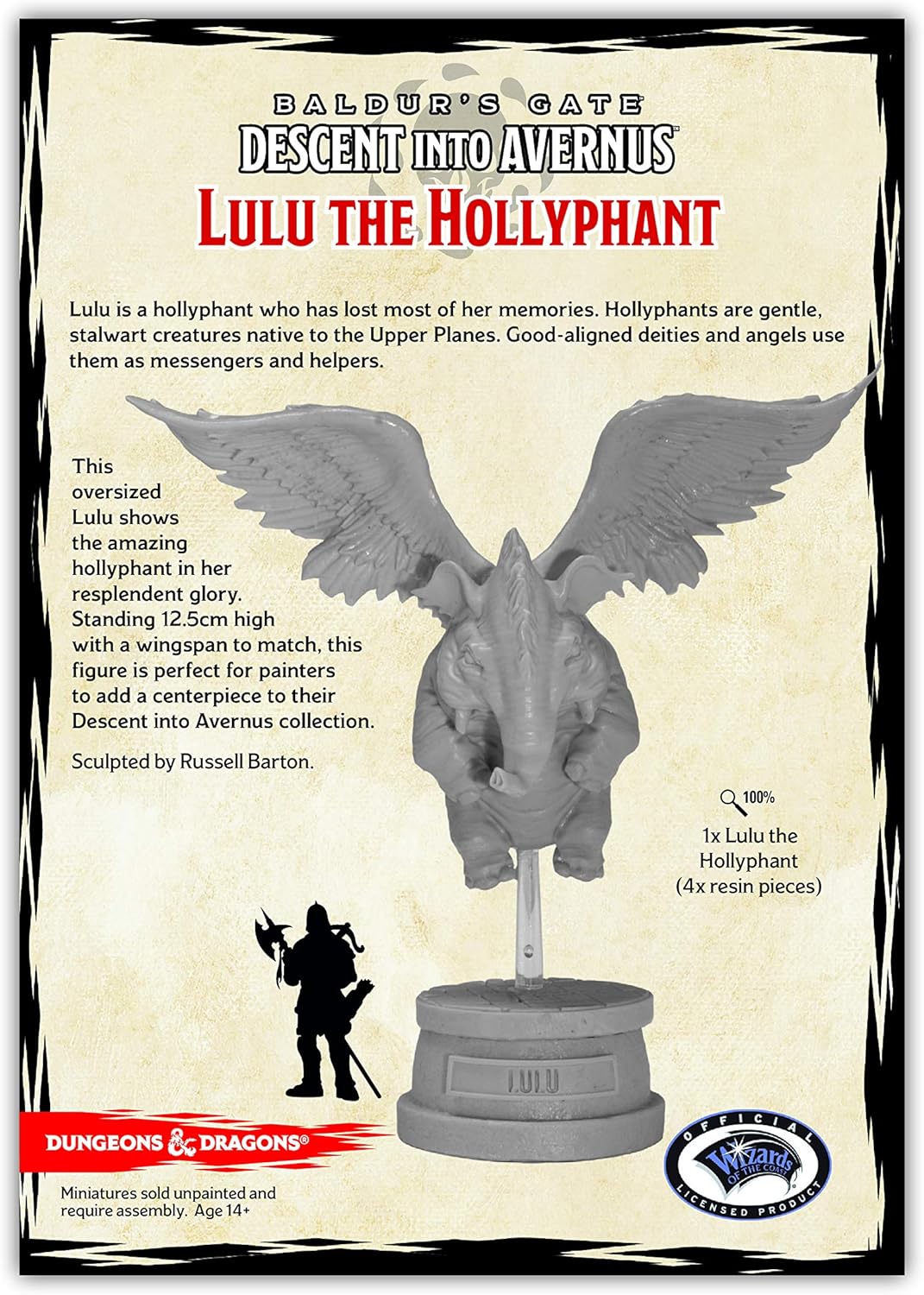 Gale Force Nine Lulu The Hollyphant (1 higo), Multicolor