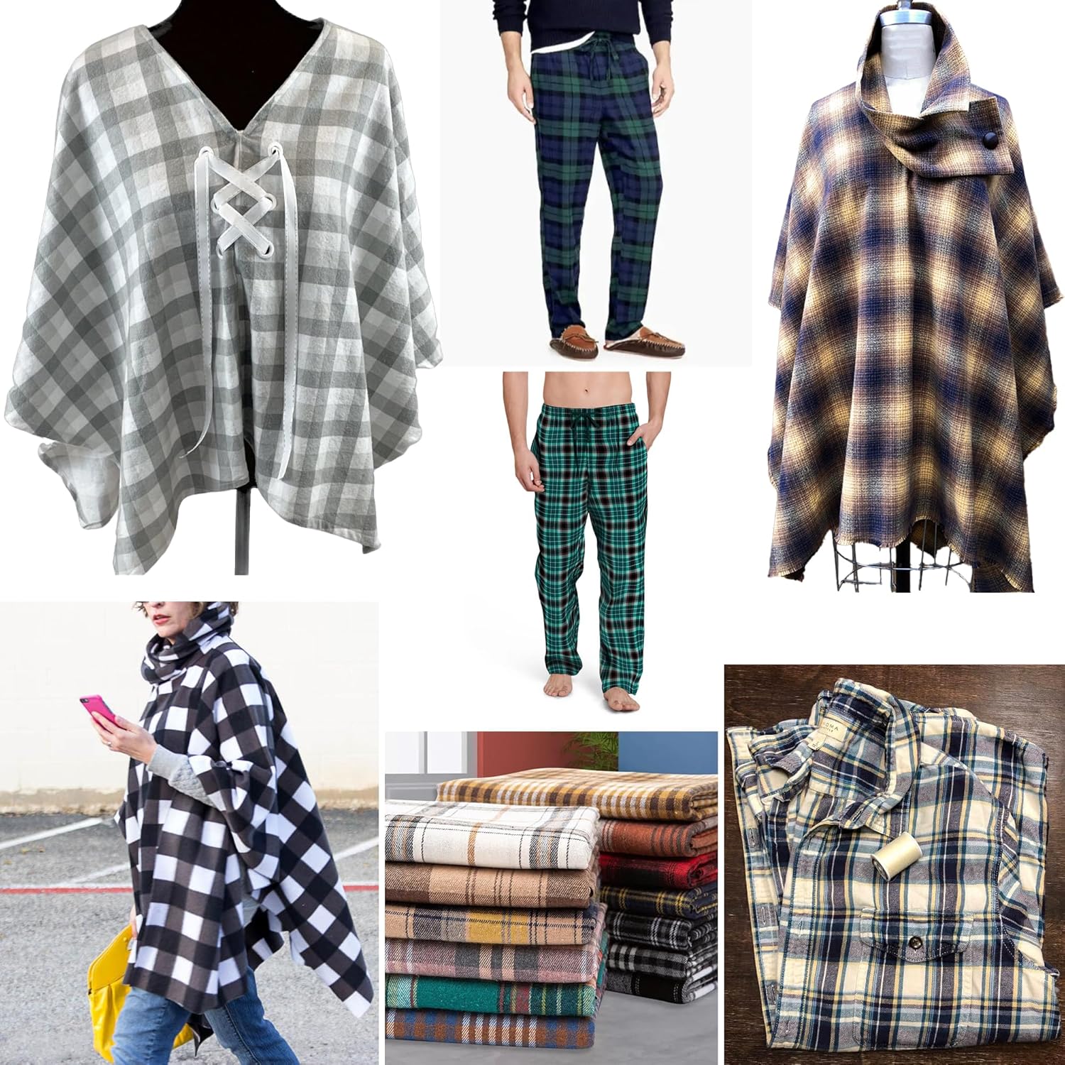 Barcelonetta  Tela de franela de algodón  100% algodón  60 pulgadas de ancho  acolchado, manta, costura, pijama, camisa  Tela, sólido (blanco, 5