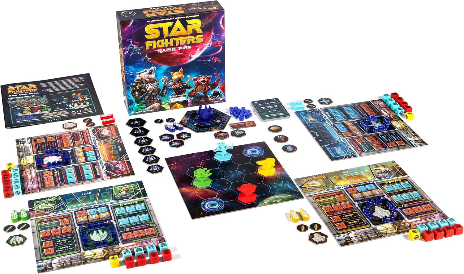 Star Fighters Juego de mesa Rapid Fire