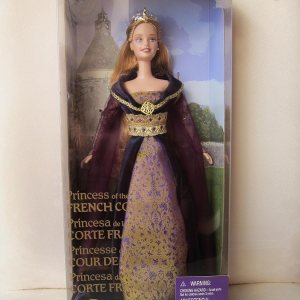 Muñecas del mundo Princesa de la Corte Francesa Barbie Doll Muñecas del mundo Princesa de la Corte Francesa Barbie Doll